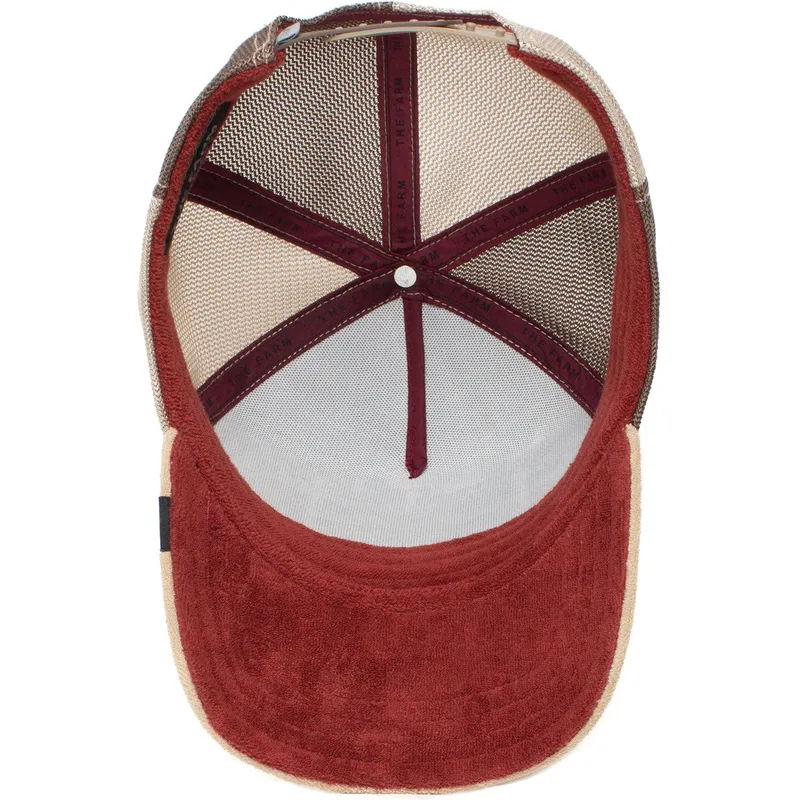 epci-curbata-maro-snapback-low-key-best-mate-the-farm-de-goorin-bros