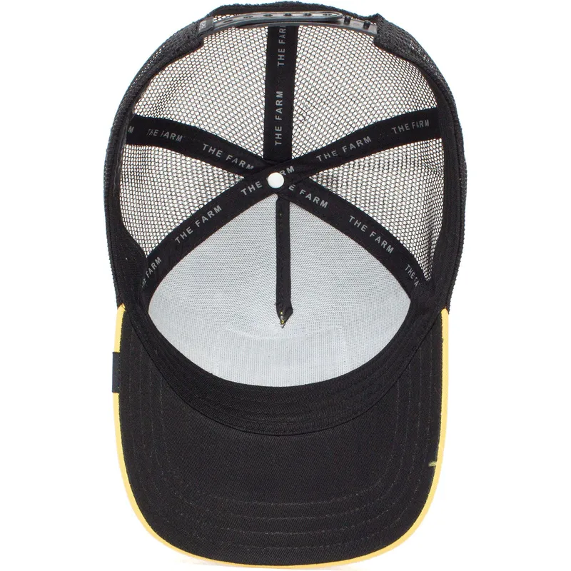 cappellino-trucker-nero-e-giallo-leone-the-king-lion-the-farm-di-goorin-bros