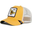 epci-curbata-galben-snapback-the-queen-bee-the-farm-de-goorin-bros