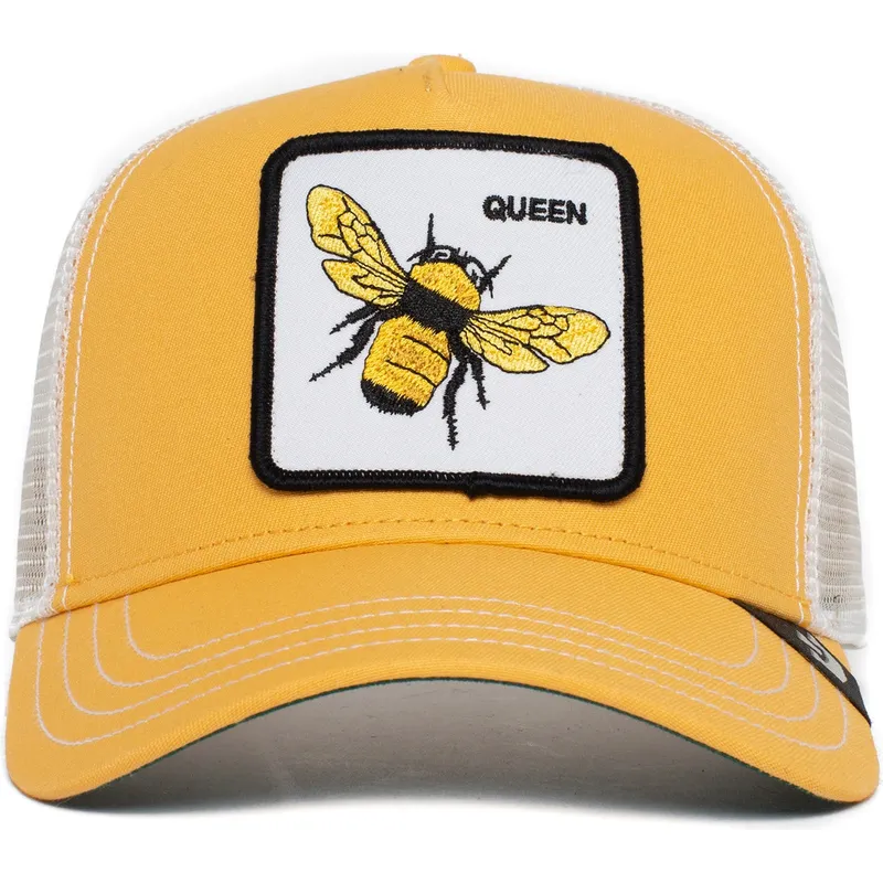 epci-curbata-galben-snapback-the-queen-bee-the-farm-de-goorin-bros
