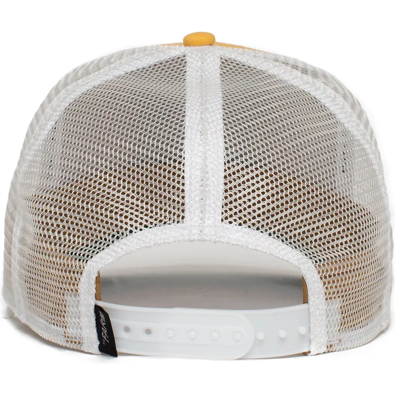 epci-curbata-galben-snapback-the-queen-bee-the-farm-de-goorin-bros