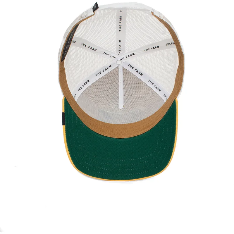 epci-curbata-galben-snapback-the-queen-bee-the-farm-de-goorin-bros