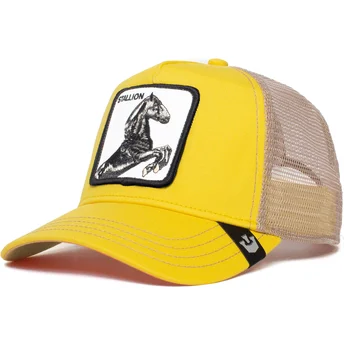 epci-curbata-galben-snapback-the-stallion-the-farm-de-goorin-bros