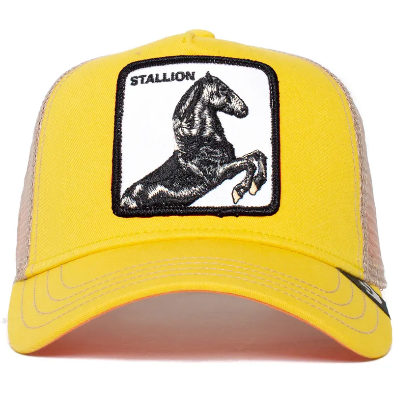 goorin-bros-cappello-trucker-giallo-e-bianco-cavallo-the-stallion-the-farm