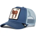 epci-curbata-albastru-snapback-the-ass-the-farm-de-goorin-bros