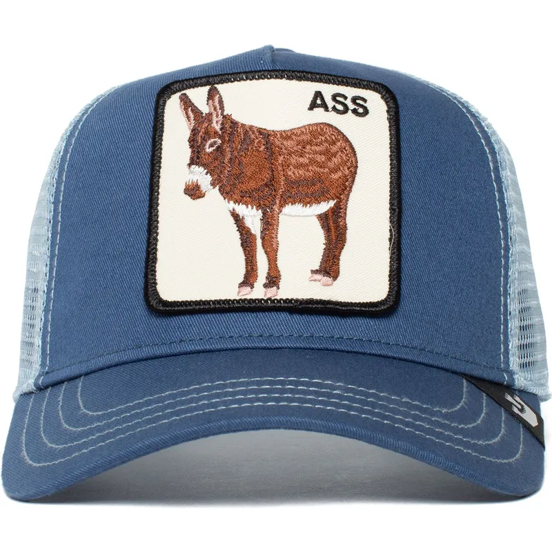epci-curbata-albastru-snapback-the-ass-the-farm-de-goorin-bros