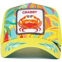 epci-curbata-galben-snapback-crabby-totally-clawsome-the-farm-de-goorin-bros