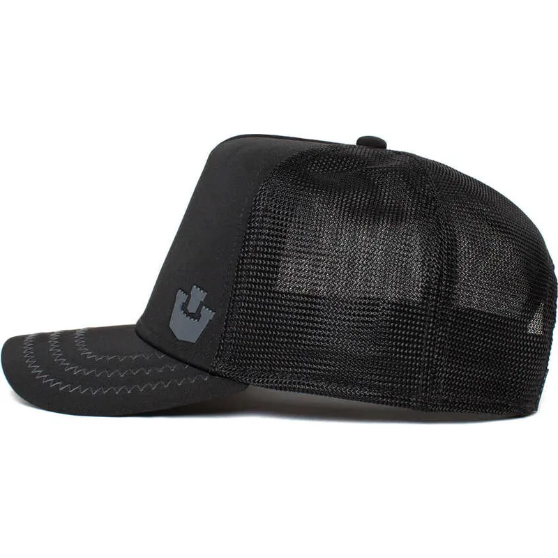 epci-curbata-negru-snapback-gateway-the-farm-de-goorin-bros