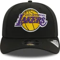 epci-curbata-negru-snapback-9fifty-stretch-snap-de-los-angeles-lakers-nba-de-new-era