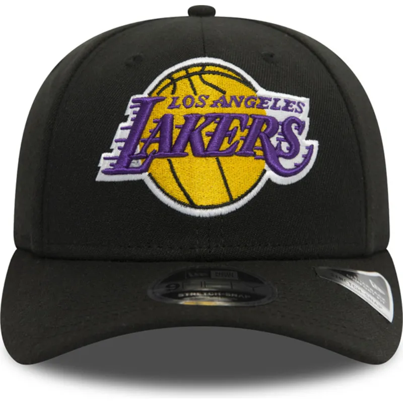 epci-curbata-negru-snapback-9fifty-stretch-snap-de-los-angeles-lakers-nba-de-new-era