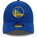 gorra-curva-azul-ajustable-9forty-the-league-de-golden-state-warriors-nba-de-new-era