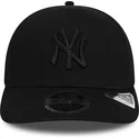 epci-curbata-negru-snapback-9fifty-tonal-stretch-snap-de-new-york-yankees-mlb-de-new-era
