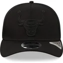 epci-curbata-negru-snapback-9fifty-tonal-stretch-snap-de-chicago-bulls-nba-de-new-era