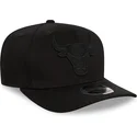 epci-curbata-negru-snapback-9fifty-tonal-stretch-snap-de-chicago-bulls-nba-de-new-era