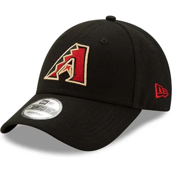 Șepci curbată negru reglabilă 9FORTY The League de Arizona Diamondbacks MLB de New Era