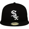 czarna-dopasowana-czapka-z-plaskim-daszkiem-59fifty-authentic-on-field-game-chicago-white-sox-mlb-new-era