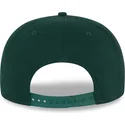 cappello-piatto-verde-e-giallo-snapback-9fifty-essential-di-oakland-athletics-mlb-di-new-era