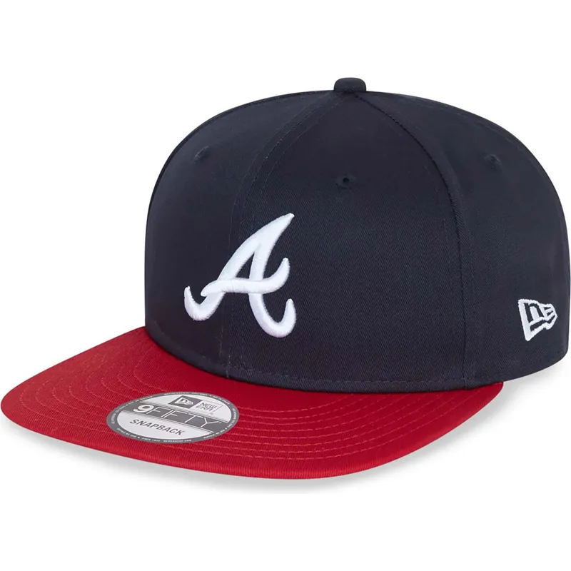 cap-plata-navy-blue-snapback-9fifty-essential-de-atlanta-braves-mlb-de-new-era