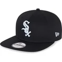 cappellino-piatto-nero-snapback-9fifty-essential-dei-chicago-white-sox-mlb-di-new-era