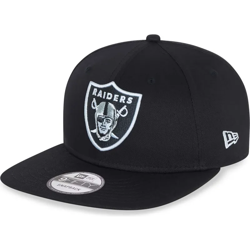 epci-plata-negru-snapback-9fifty-essential-de-las-vegas-raiders-nfl-de-new-era
