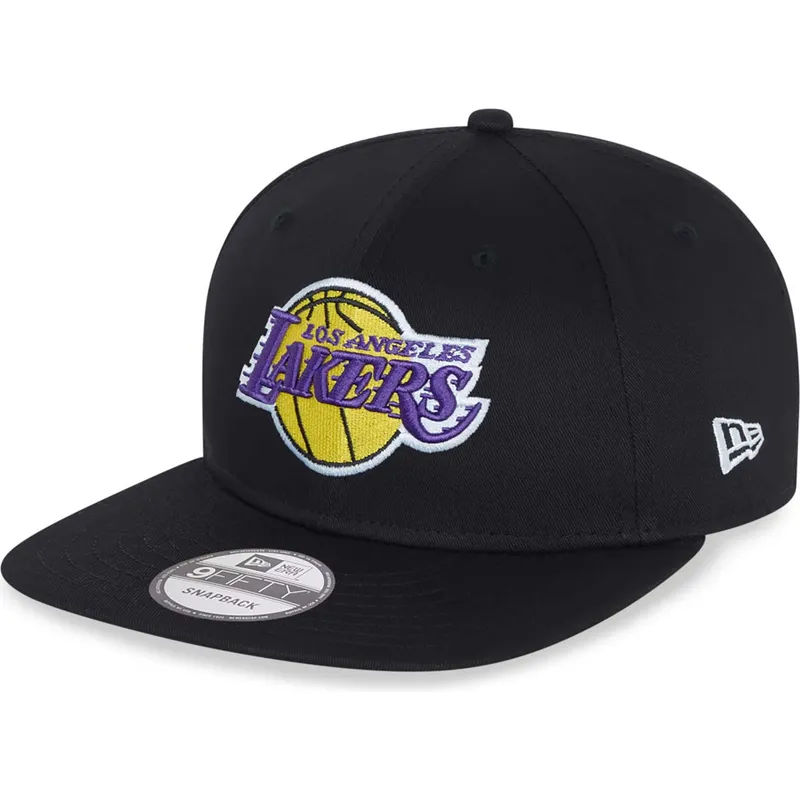 epci-plata-negru-snapback-9fifty-essential-de-los-angeles-lakers-nba-de-new-era