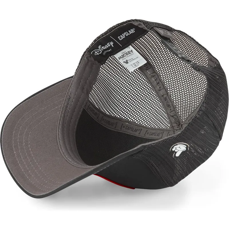 epci-curbata-negru-snapback-cas-mic5-mickey-mouse-disney-de-capslab