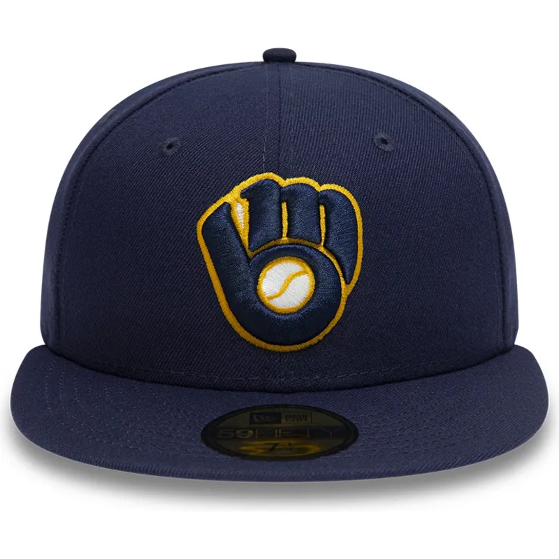 epci-plata-bleumarin-fitted-59fifty-authentic-on-field-de-milwaukee-brewers-mlb-de-new-era