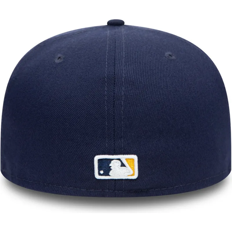 marineblaue-anliegende-59fifty-authentic-on-field-flat-cap-der-milwaukee-brewers-mlb-von-new-era