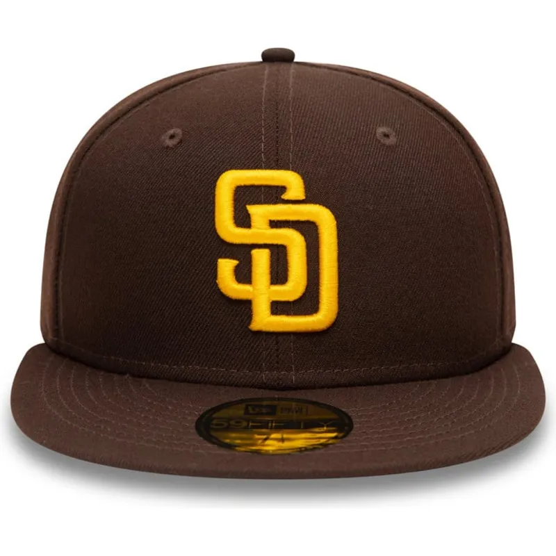 brazowa-dopasowana-czapka-z-daszkiem-59fifty-authentic-on-field-san-diego-padres-mlb-new-era