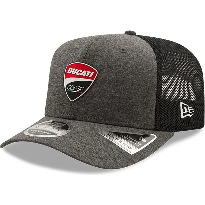 epci-curbata-gri-snapback-9fifty-stretch-snap-jersey-de-ducati-motor-motogp-de-new-era