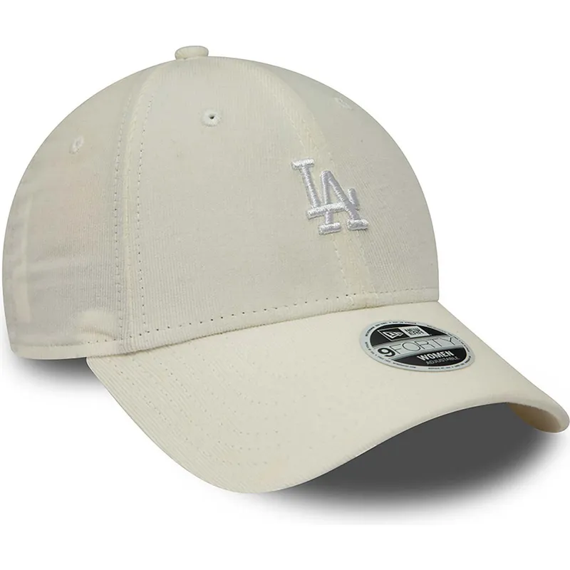 epci-curbata-bej-reglabila-9forty-cord-mini-de-los-angeles-dodgers-mlb-de-new-era