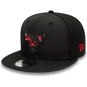 epci-plata-negru-snapback-9fifty-print-infill-de-chicago-bulls-nba-de-new-era
