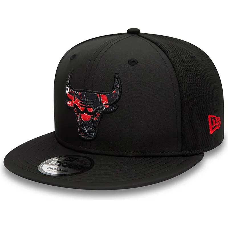 epci-plata-negru-snapback-9fifty-print-infill-de-chicago-bulls-nba-de-new-era