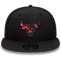 epci-plata-negru-snapback-9fifty-print-infill-de-chicago-bulls-nba-de-new-era