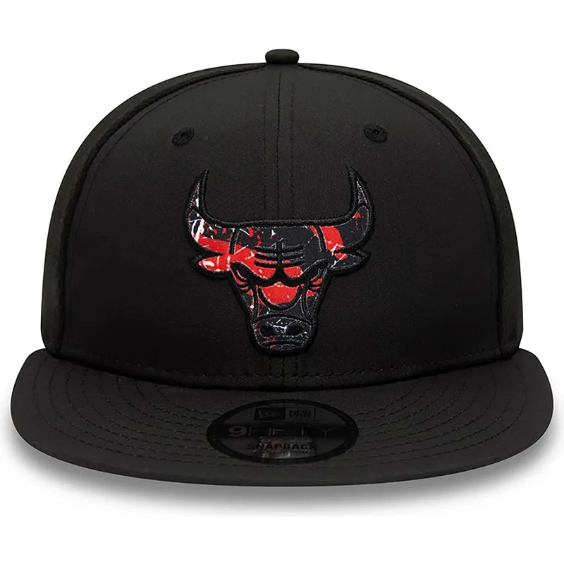 epci-plata-negru-snapback-9fifty-print-infill-de-chicago-bulls-nba-de-new-era