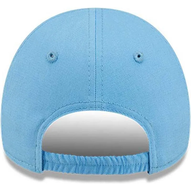 cap-curbata-blue-adjustable-strap-pentru-copii-claro-pequeno-9forty-league-essential-de-los-angeles-dodgers-mlb-de-new-era