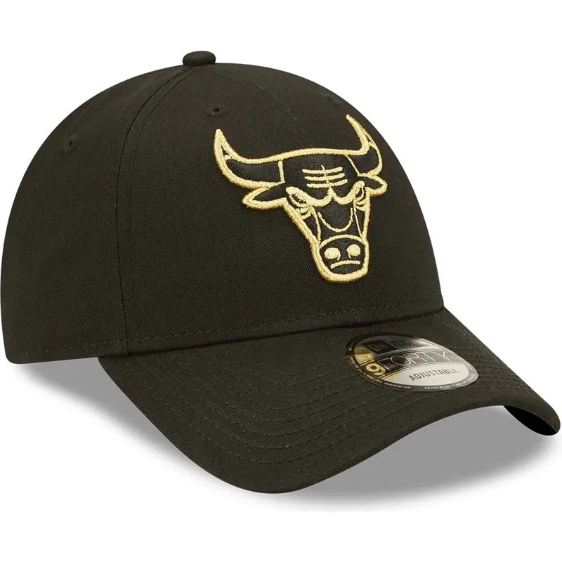 cap-curbata-black-adjustable-strap-dorado-9forty-metallic-de-chicago-bulls-nba-de-new-era