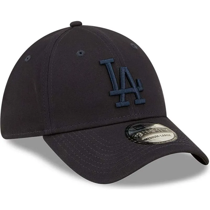cap-curbata-navy-blue-ajustada-39thirty-league-essential-de-los-angeles-dodgers-mlb-de-new-era