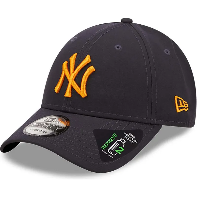 epci-curbata-bleumarin-reglabila-9forty-repreve-de-new-york-yankees-mlb-de-new-era
