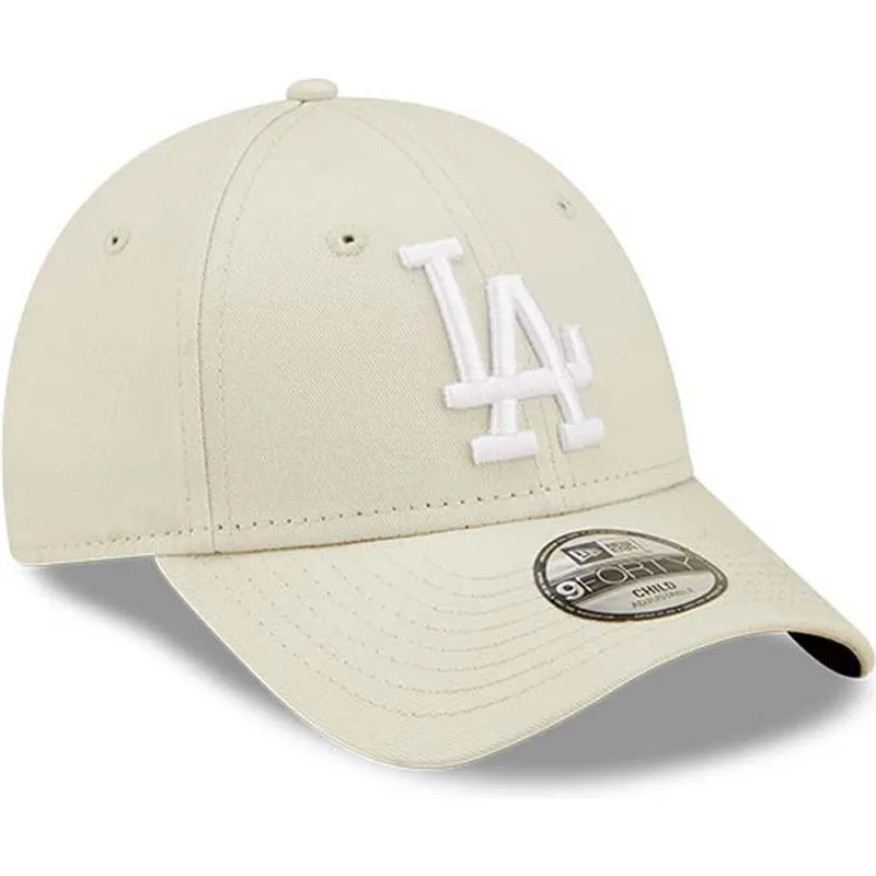 epci-curbata-bej-reglabila-pentru-copii-9forty-league-essential-de-los-angeles-dodgers-mlb-de-new-era