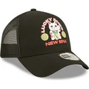 epci-curbata-negru-snapback-a-frame-repreve-lucky-paws-de-new-era