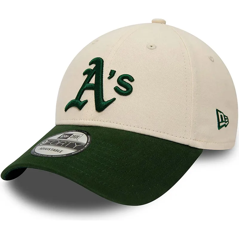 epci-curbata-bej-reglabila-9forty-de-oakland-athletics-mlb-de-new-era