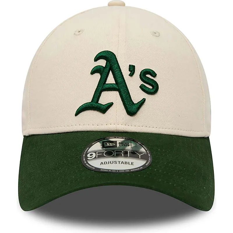 epci-curbata-bej-reglabila-9forty-de-oakland-athletics-mlb-de-new-era