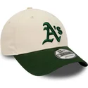 epci-curbata-bej-reglabila-9forty-de-oakland-athletics-mlb-de-new-era