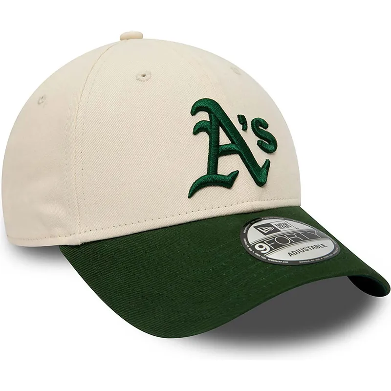 epci-curbata-bej-reglabila-9forty-de-oakland-athletics-mlb-de-new-era