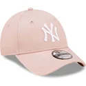 epci-curbata-roz-reglabila-9forty-league-essential-de-new-york-yankees-mlb-de-new-era