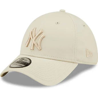 epci-curbata-bej-fitted-39thirty-league-essential-de-new-york-yankees-mlb-de-new-era