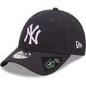 epci-curbata-bleumarin-reglabila-9forty-repreve-de-new-york-yankees-mlb-de-new-era