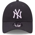 epci-curbata-bleumarin-reglabila-9forty-repreve-de-new-york-yankees-mlb-de-new-era