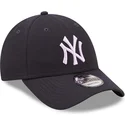 epci-curbata-bleumarin-reglabila-9forty-repreve-de-new-york-yankees-mlb-de-new-era